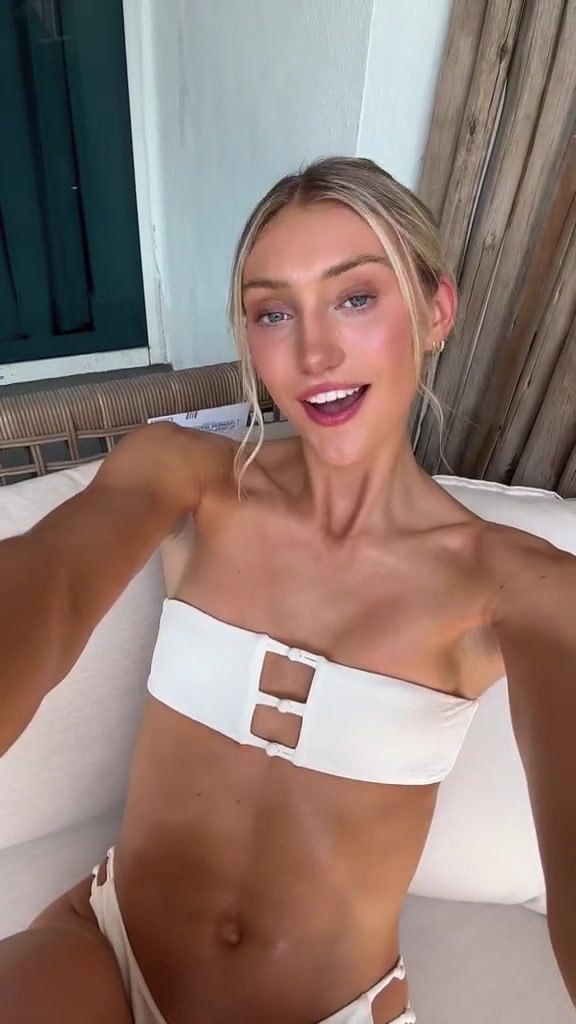 Cameron Brink  Onlyfans – White Bikini Very Lewd