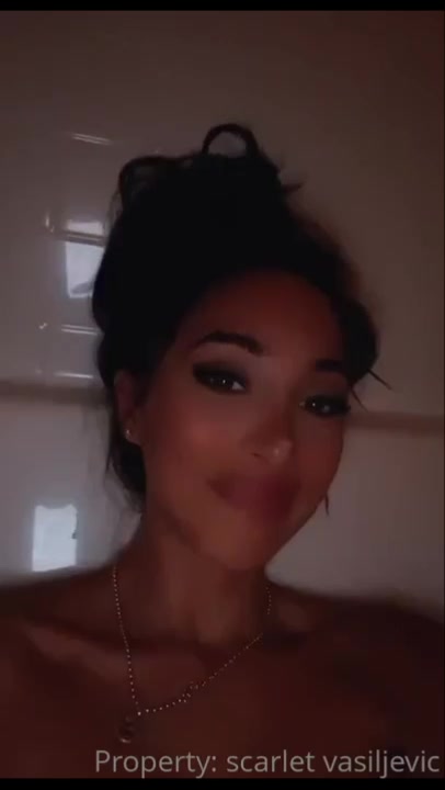 Scarlet Vas  Onlyfans – Massage My Boobs In Bathtub Hot Videos
