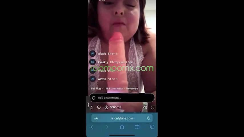 Shawty Bae s Onlyfans – Live BJ Big Dildo